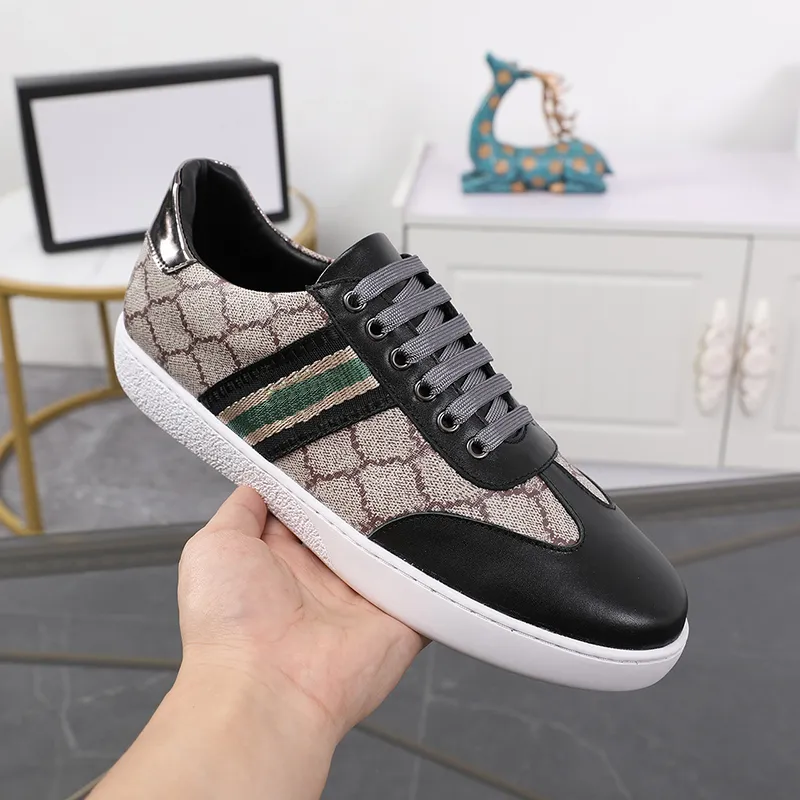 Designer Mens Plaid Checkered Insect Pattern Dress Sneakers For Men With  Red And Green Fabric Belt Outsole And Genuine Leather Trainers From  Datou_shoes, $56.59